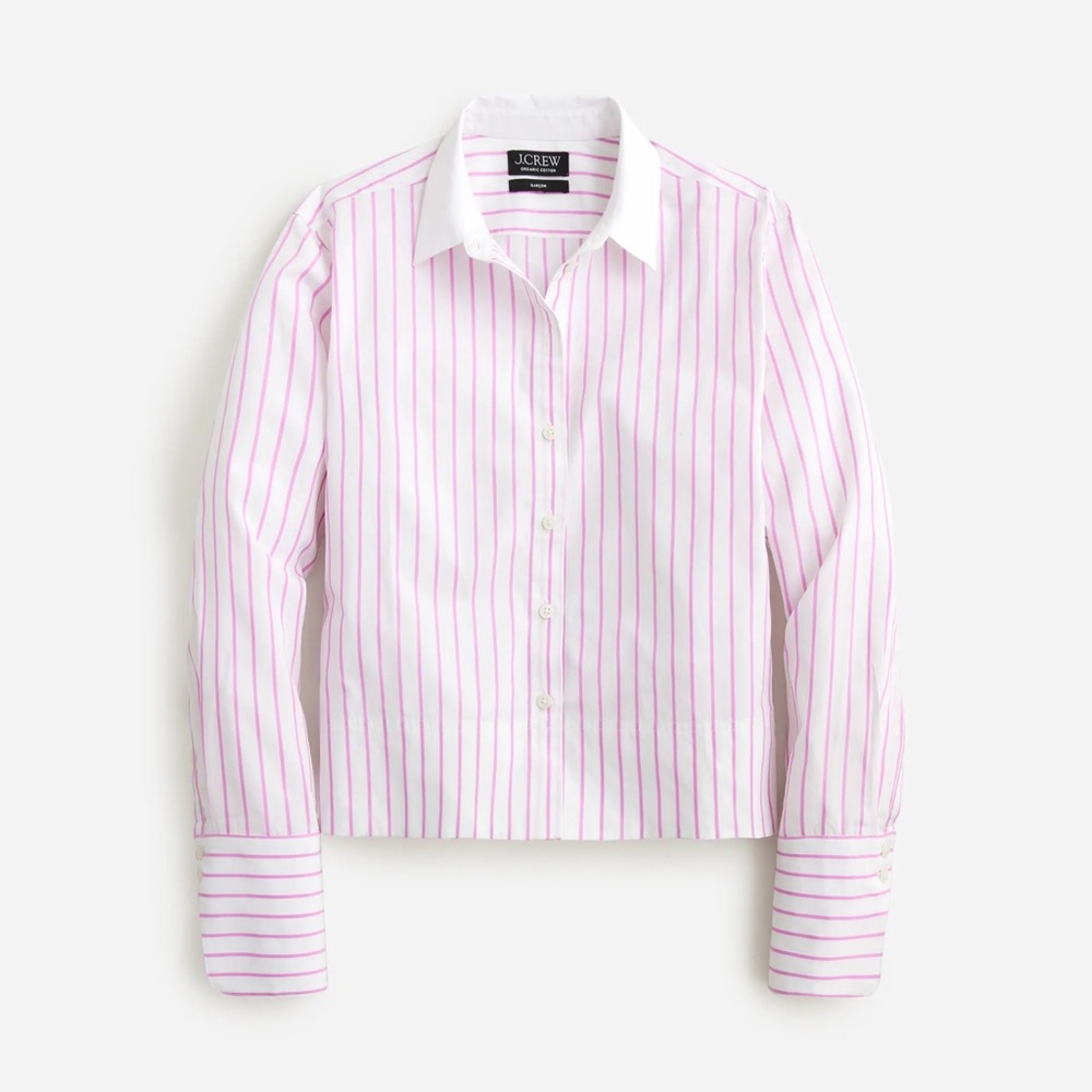 J. Crew Garçon Cropped Boxy Shirt - Picture 4 of 5